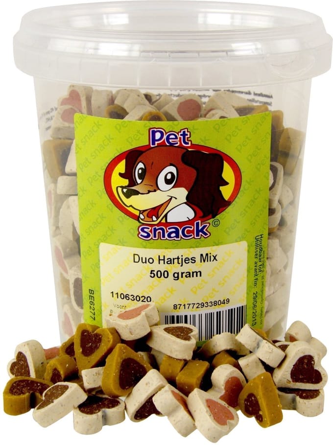 Petsnack Duo Hartjes Mix - 500 GR