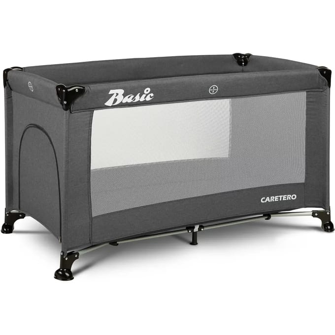 Caretero BASIC Serie - Reiswieg - 120x60cm - Pastelkleur - Drzwiczki op Rits