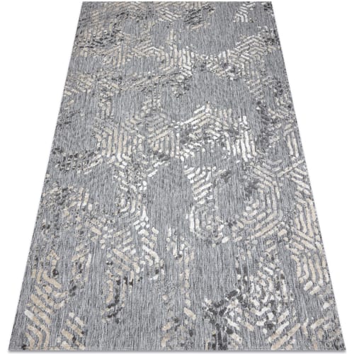 Kleden Rugsx Tapijt Structureel SOLE D3842 zeshoeken Plat gewev 80x250 cm