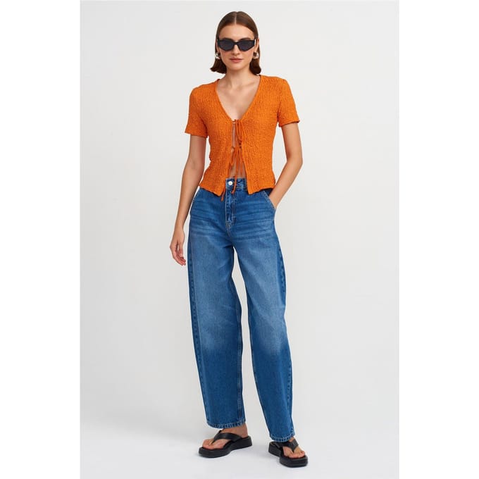 High-Waisted Ballonbroek Jeans