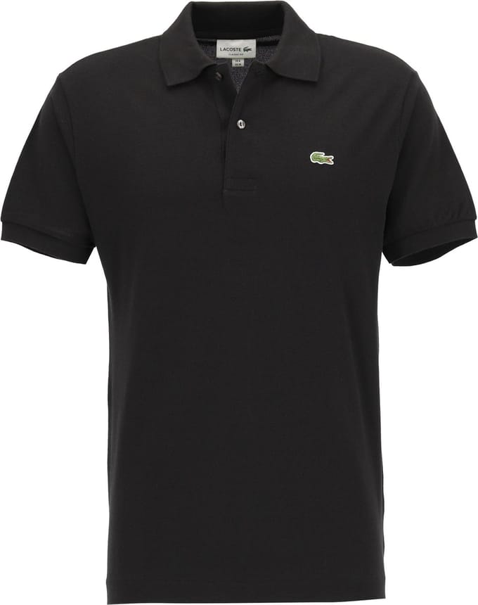 Lacoste Classic Fit polo - zwart
