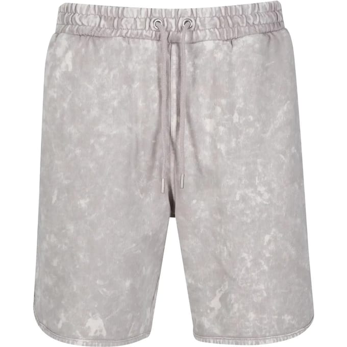 Urban Classics - Washed Piped Korte broek - M - Grijs