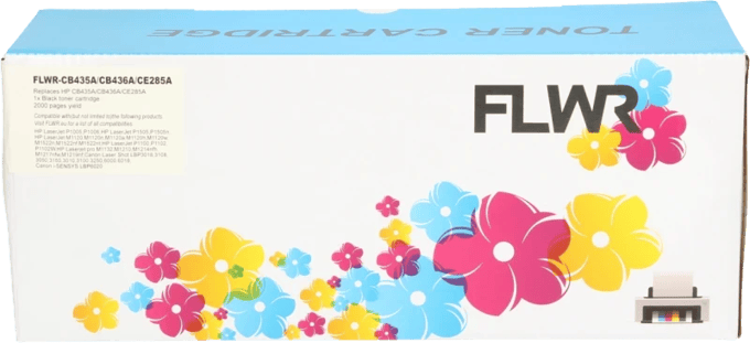 FLWR HP 85A zwart (Huismerk (compatible))