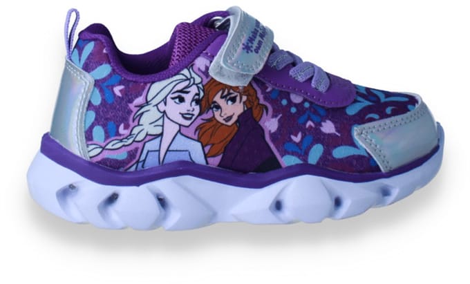 Frozen Meisjes Sneaker Met Lichtjes | Zilver | Maat: 31