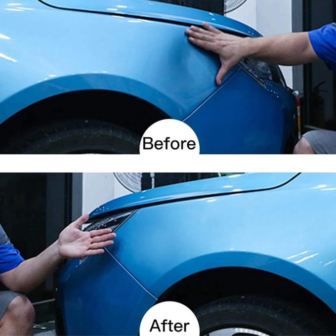 2 Stuks Uitdeuker Uitdeukgereedschap Zuignap Hefinrichting voor Auto's Uitdeuk Glas Tegels Spiegel Hefinrichting en black