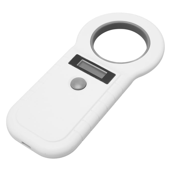Pet Microchip Scanner 134.2Khz 125Khz EMID FDX B Bedraad USB Draadloos 2.4G Bluetooth Handheld Dier wit