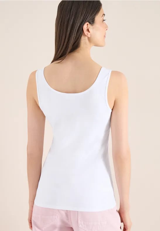 Basic top met ronde hals in een 2-pack