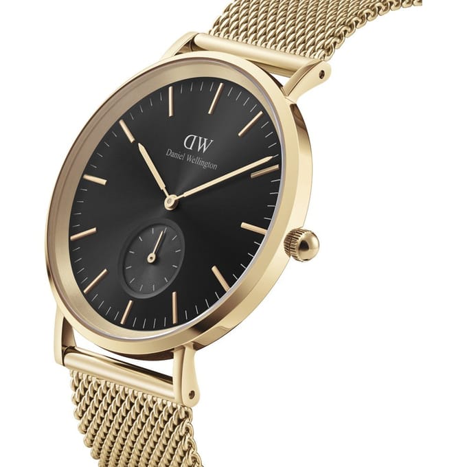 Daniel Wellington DW Watch Classic Multi-Eye Evergold Onyx 40mm Gold