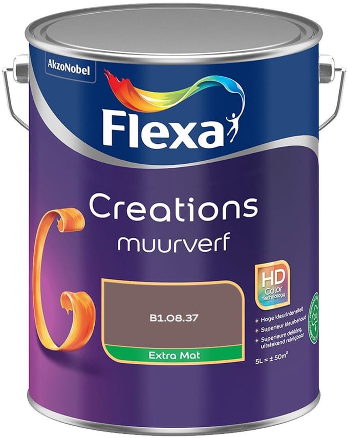 Flexa - Creations Muurverf Extra Mat - B1.08.37 - Mengverf - 5 L