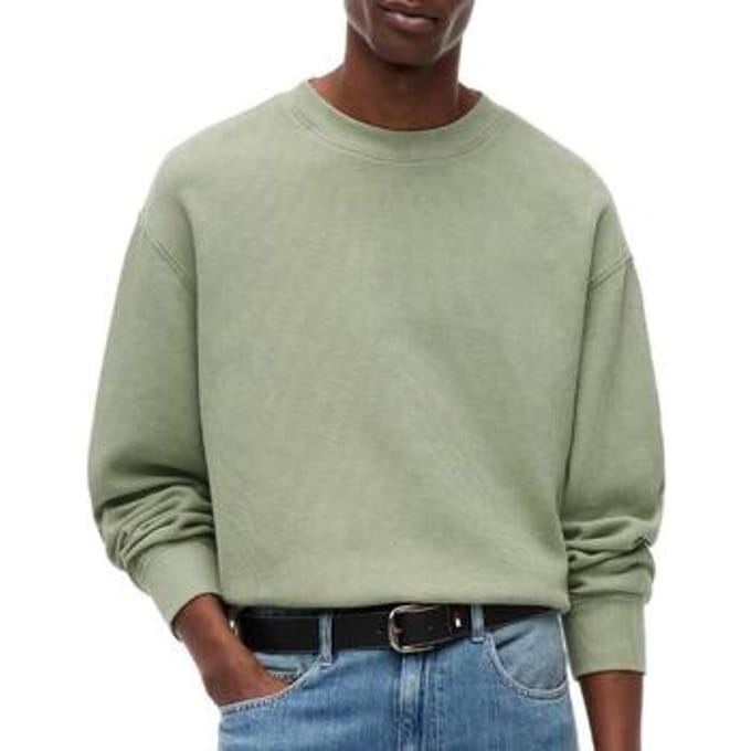 Tommy Hilfiger Relaxed Washed Waffle Knit Spring Olive Taglia: S | Maglioni a maglia Outlet | Uomo | Verde