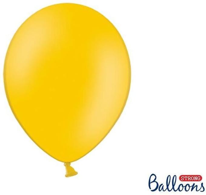 Ballonnen Pastel Lichtoranje 30cm (50st)
