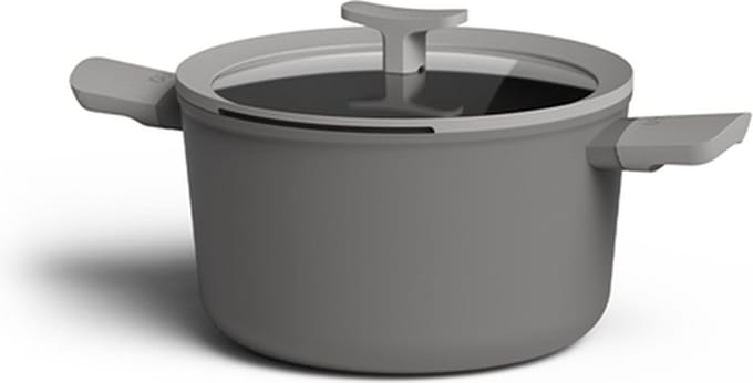 BergHOFF Leo Lite Kookpot Met Deksel Grijs Ø24cm