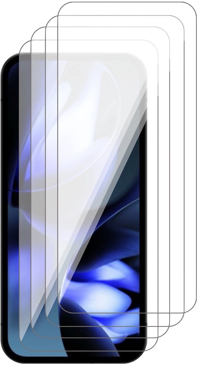 Screenprotector geschikt voor Google Pixel 9a - 4x Glas Screen Protector