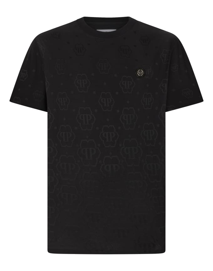 T-Shirt Met Ronde Hals En Korte Mouwen Monogram