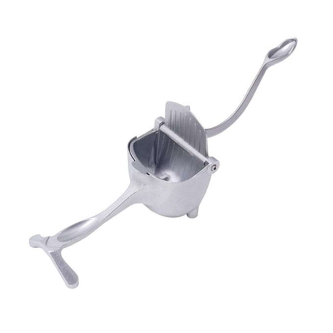 Zware Metalen Handmatige Juicer Multifunctionele Handheld Citroen Vruchtensap Pers Gereedschap white