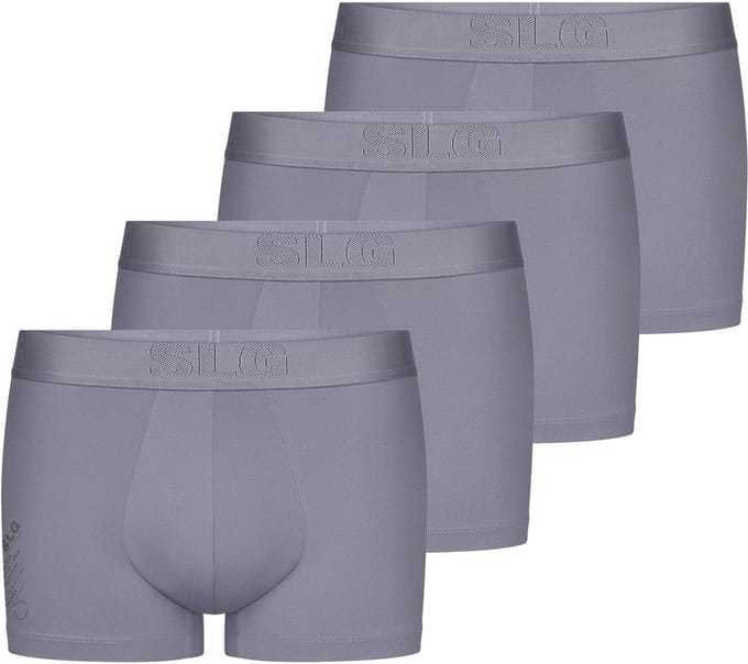 sloggi Heren hipster short / pant 4 pack SLG Base Soft