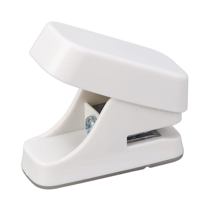 Enkelgat Paddenstoel Gatentang Schijf Ring Binding Snijder T-Type Papierpons voor Scrapbooking white