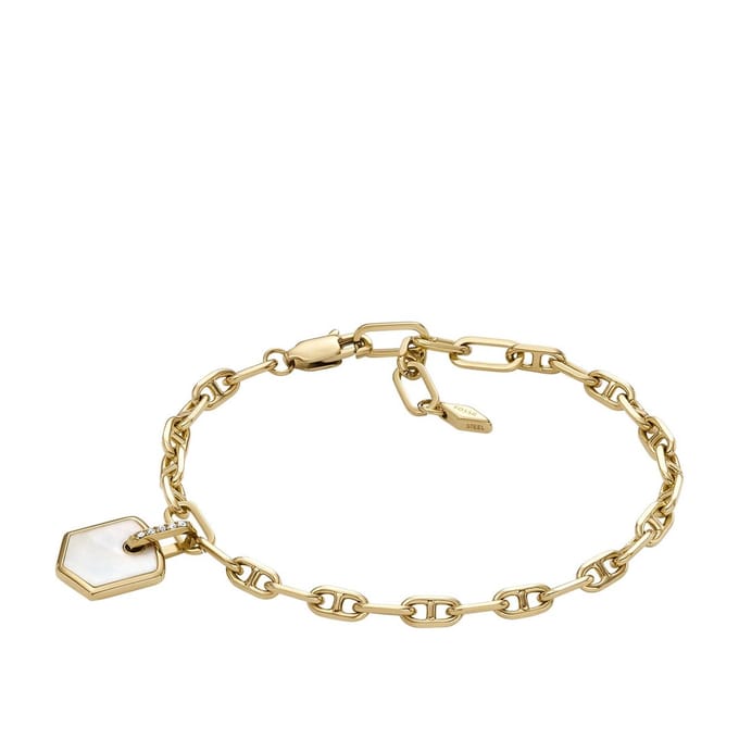 Fossil JA7210710 Dames Armband - Goudkleurig