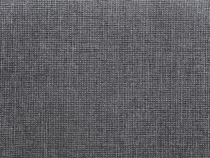 Vente-unique CORTOLINE hoekfauteuil links, gecomprimeerd, in antracietgrijze stof