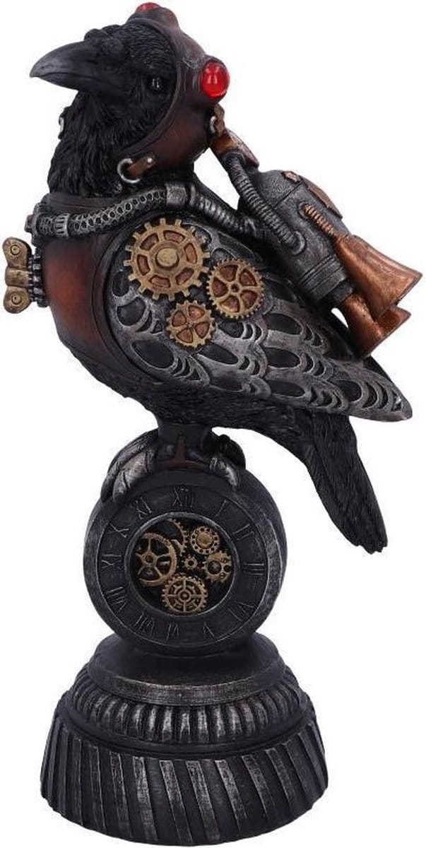 Nemesis Now Steampunk Raaf Rivet Raven beeld 24cm