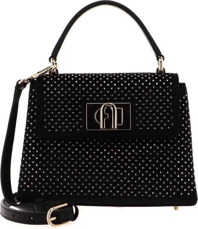 FURLA Handtas Avondtas 1927 Mini Top Handle Bag Nero Zwart
