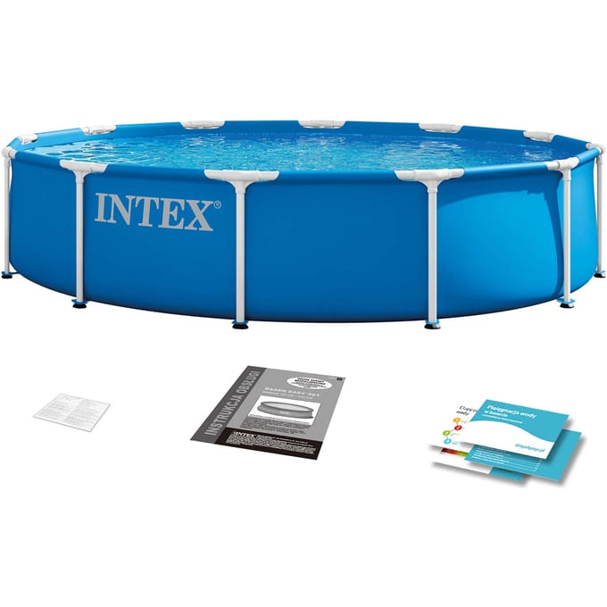 Intex Metal Frame Opzetzwembad - Ø 366 x 76 cm