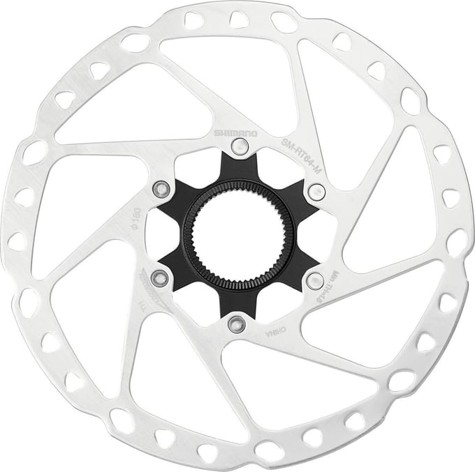 SM-RT64 203 mm CL remschijf met externe vertanding en borgring