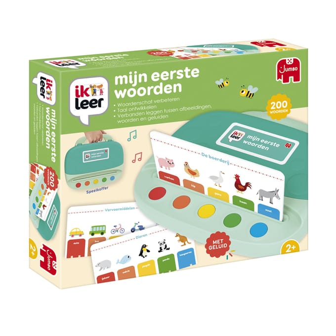 Jumbo - Ik Leer - Mijn Eerste Woorden - Educatief speelgoed vanaf 2 jaar