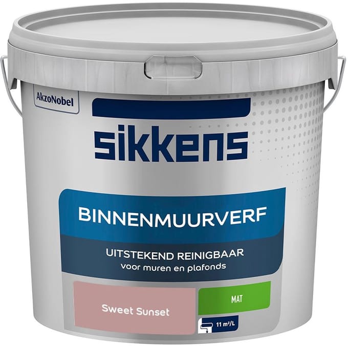 Sikkens - Binnenmuurverf Mat - Sweet Sunset - Mengverf - 5 L