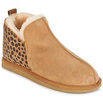 Shepherd Annie Dames Pantoffels - Bruin Multi - Maat 36