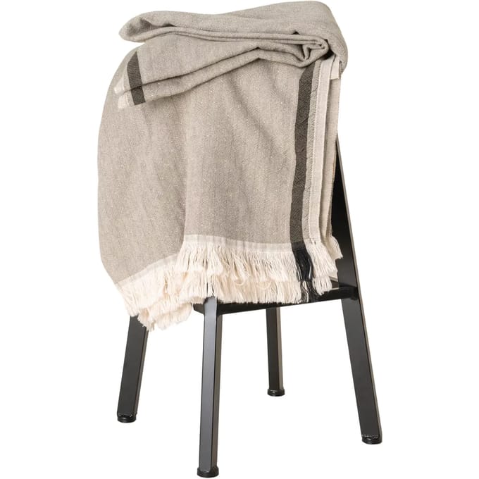 Gestreepte badhanddoek Spasso Fouta