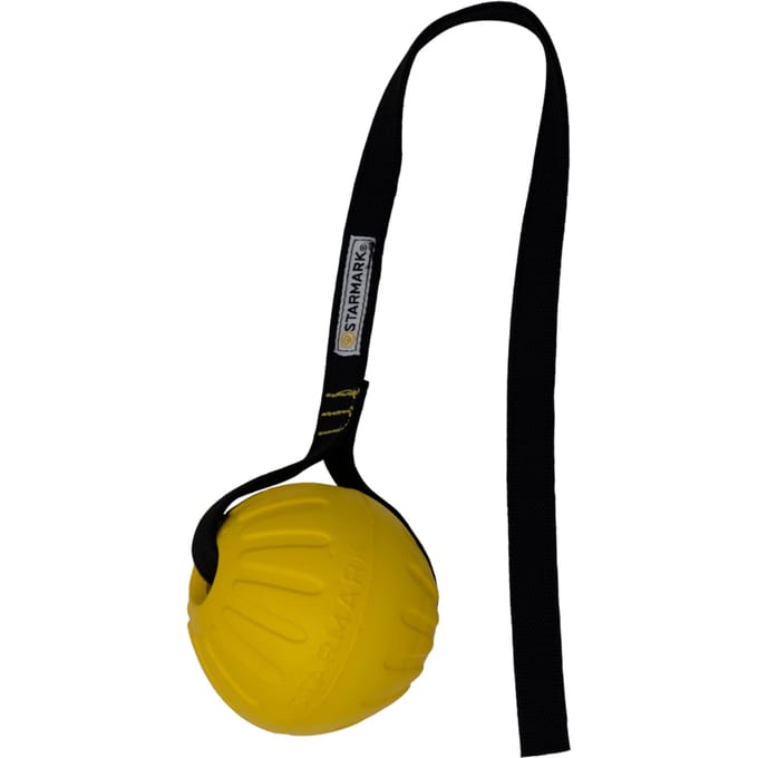 Starmark - GripCord Durafoam Bolkoord - Hondenspeelgoed - M