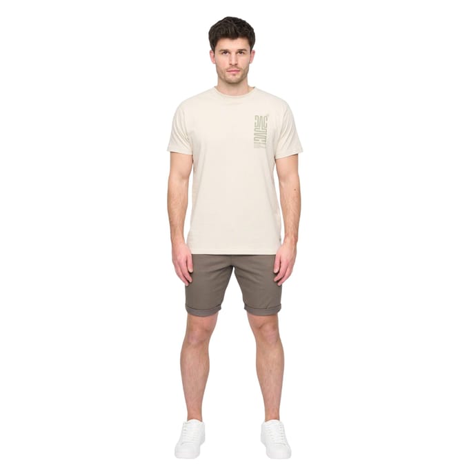 Duck and Cover Heren Moreshore Chino Korte Broek (Olijf)