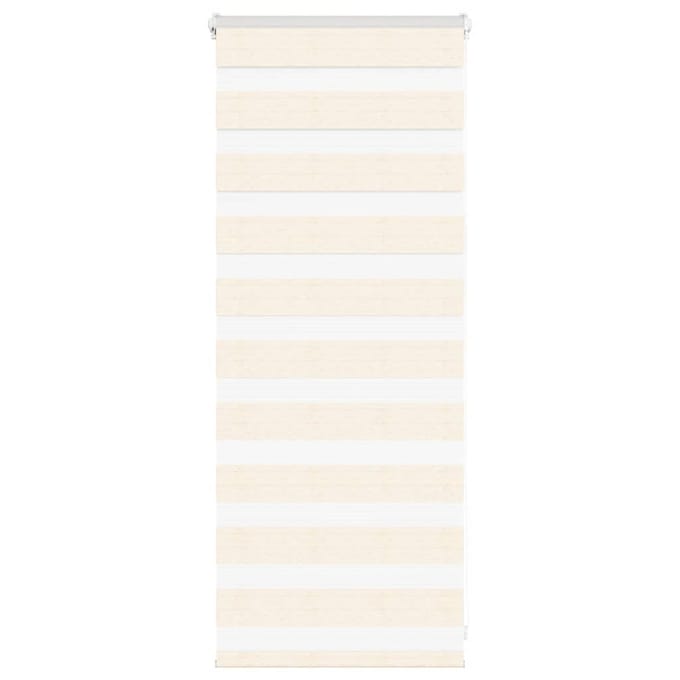 vidaXL - Zebra - rolgordijn - 55x100 - cm - stofbreedte - 50,9 - cm - marmerbeige