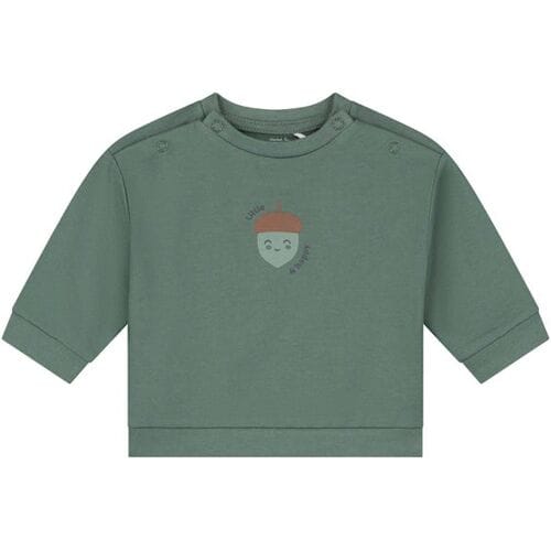 Prénatal newborn sweater Light Forest Green 62 heren