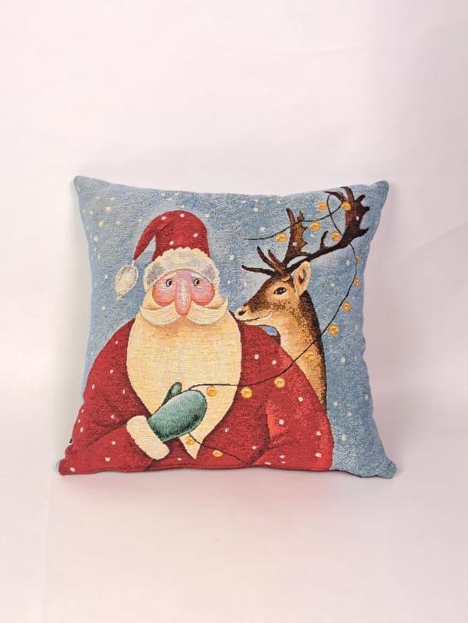Madison sierkussen 45x45cm Santa
