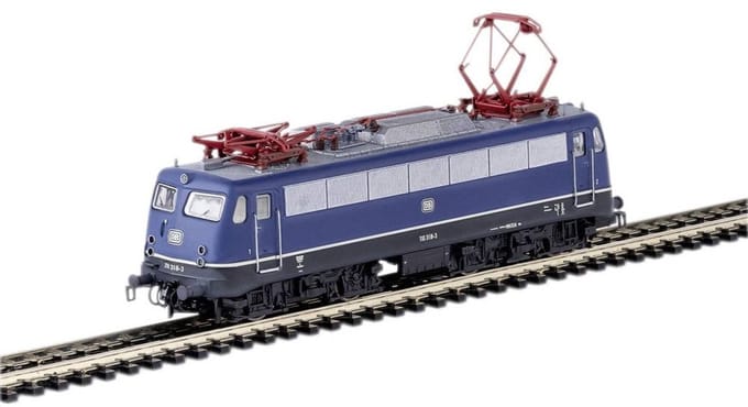MiniTrix 16268 N elektrische locomotief BR 110 van de DB