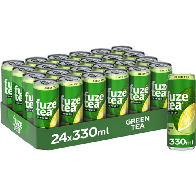Frisdrank Fuze Tea green tea blik 330ml