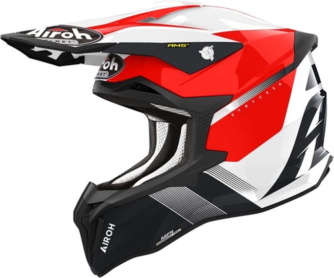 Airoh Strycker Blazer Rood Offroad Helm - Helm