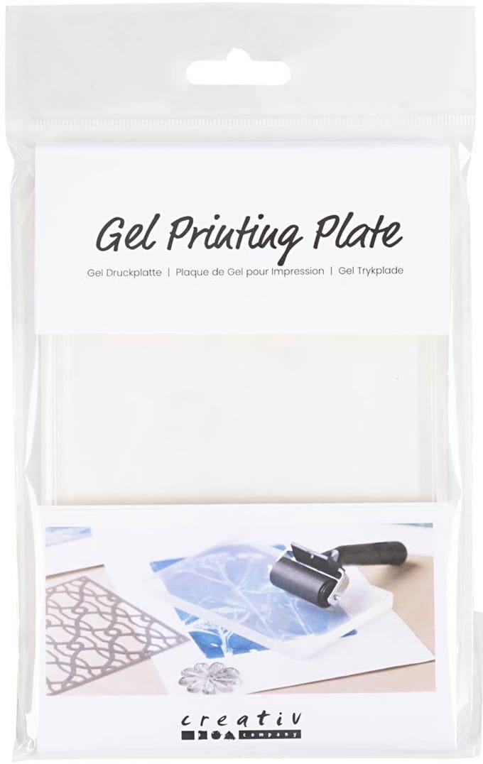 Gel drukplaat creativ company 12.7x17.8x1cm