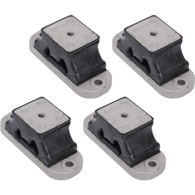 4 Pièces Support Moteur Caoutchouc Remplacement pour FX 140 2002-2006 67X 44517 00 8P Réduire les Vibrations Moteur gray