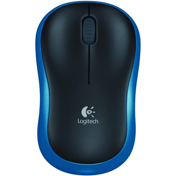 Logitech M185 Muis Radiografisch Optisch Blauw 3 Toetsen 1000 dpi