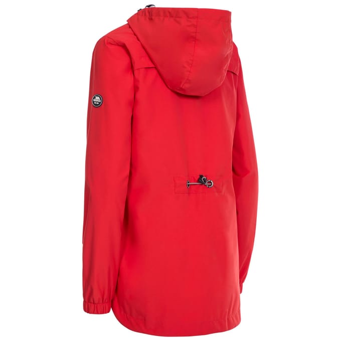 Trespass Dames/dames Flourish Waterproof Jasje (Rood)