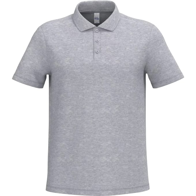 iDeal Basic Brand Heren piquépolo IB220 - Ideal Oxford Grey - M