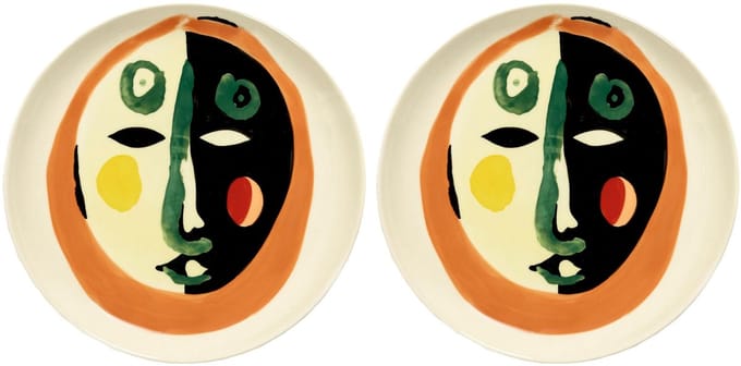 Serax - Ottolenghi Feast - Bord M - Mix - 22 Ø - 2 stuks