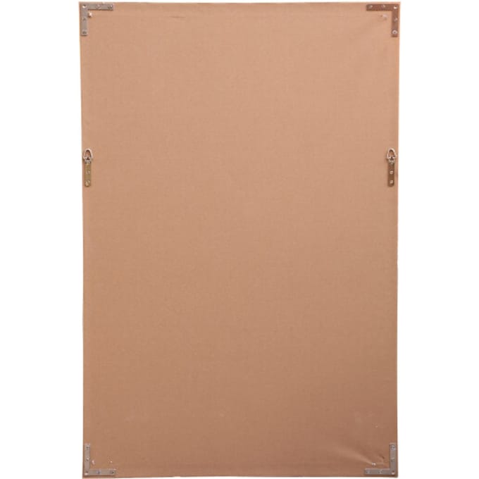 PTMD Schilderij Etnische Vrouw - 80x3x120 cm - Glas - Zwart
