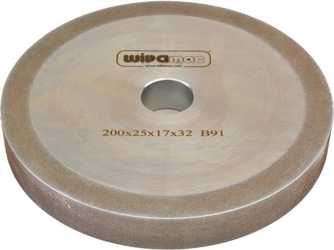 WIVAMAC CBN Grinding Wheel ⌀200 x 25 mm - Axle Hole ⌀32 mm