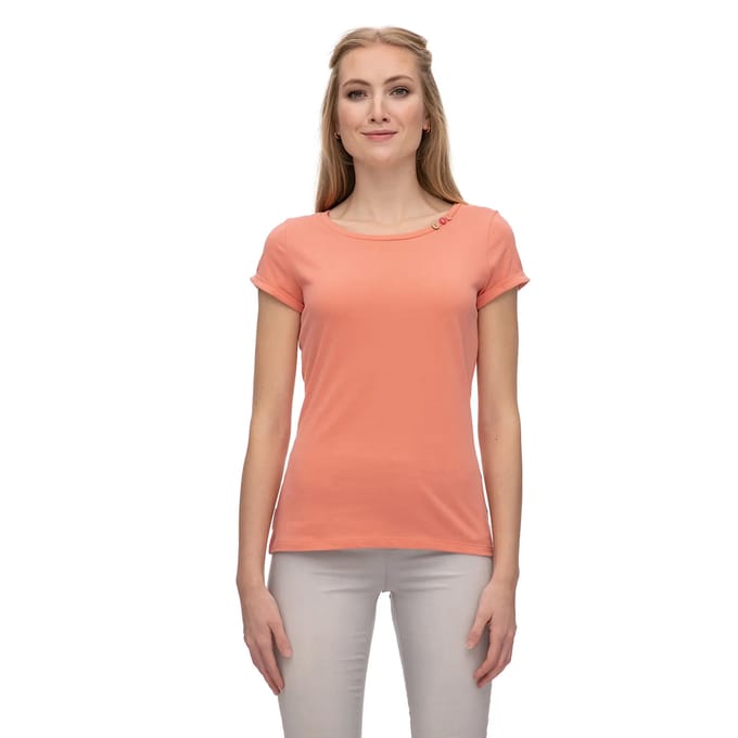 Katoenen dames-T-shirt Ragwear Florah