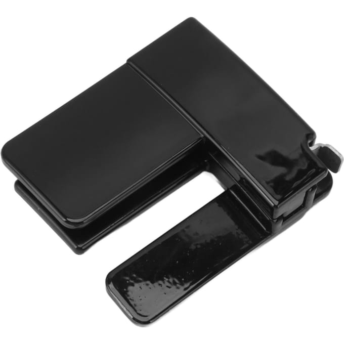 Boucle à Clip rétractable pour pantalon, boucle de ceinture multifonction Durable pour la vie quotidienne noir