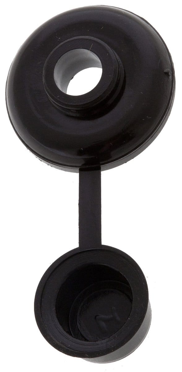 Deltafix afdekkap houtdraadbout 7 mm grijs 7 mm 10 st.